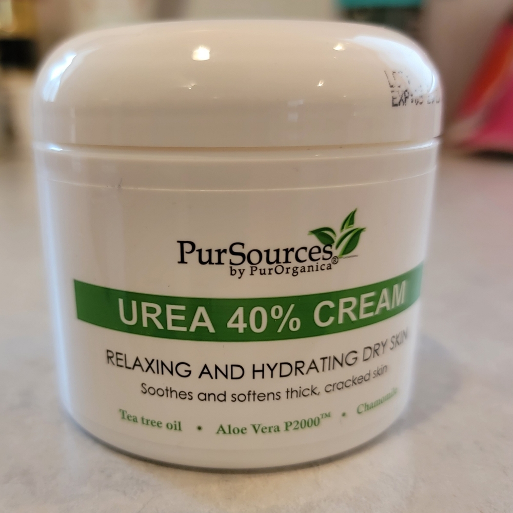 PurOrganica 40% urea hydrating skin cream new